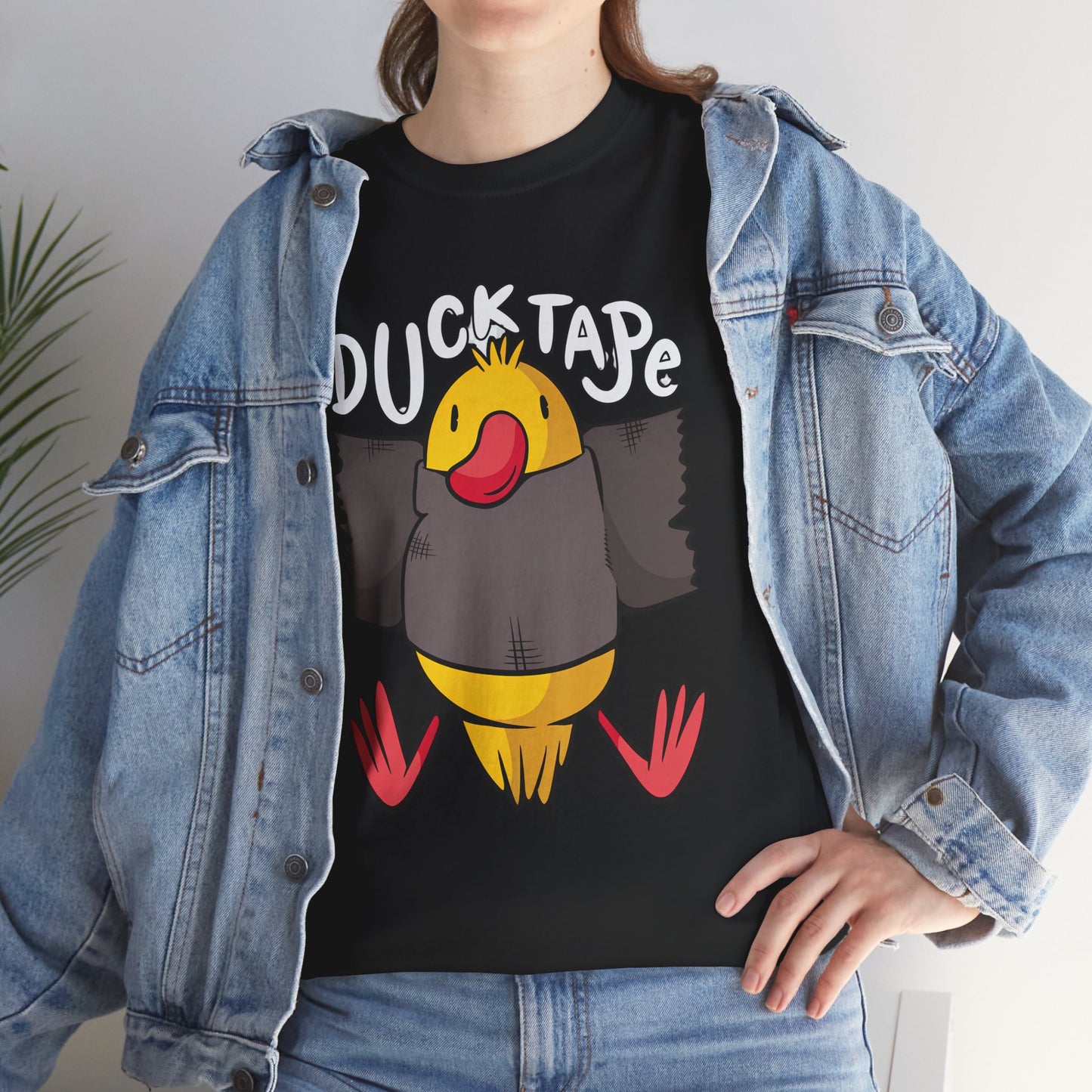 Duck Tape TShirt - Funny Cartoon Duck Graphic Tee