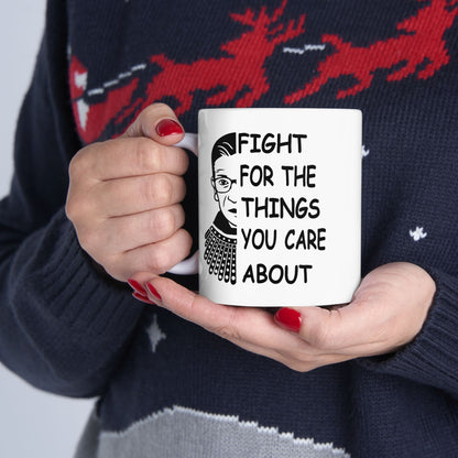 Feminist Portrait Quote Mug | Ceramic Mug