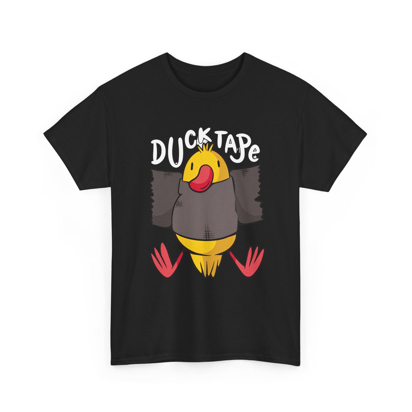 Duck Tape TShirt - Funny Cartoon Duck Graphic Tee