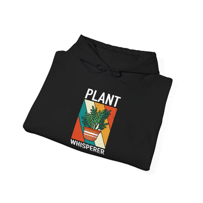 Plant Whisperer hoodie | Retro Houseplant Illustration, Botanical Lover Sweatshirt
