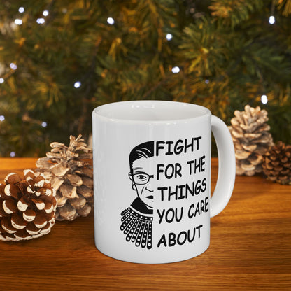 Feminist Portrait Quote Mug | Ceramic Mug