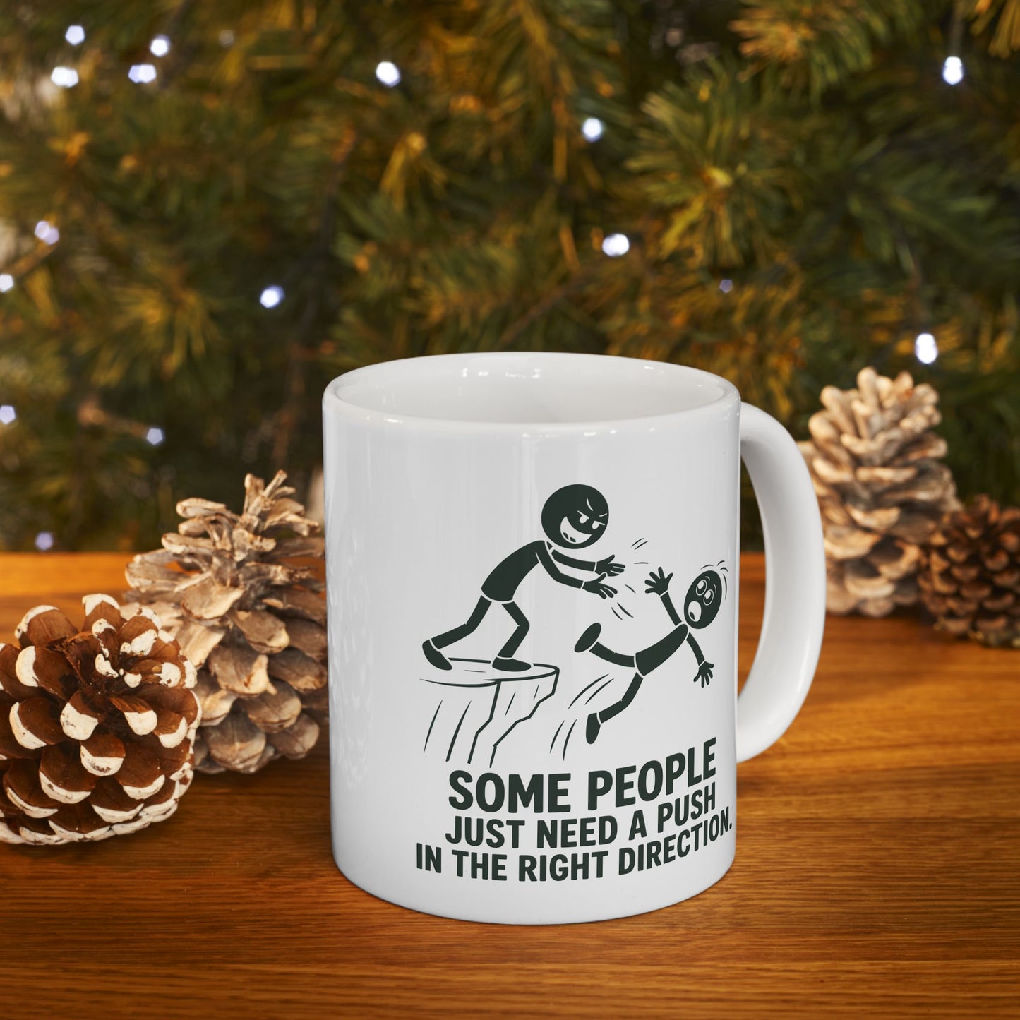 Sonic Screwdriver Illustration Mug | Funny Doctor Who Mashup Ceramic Mug