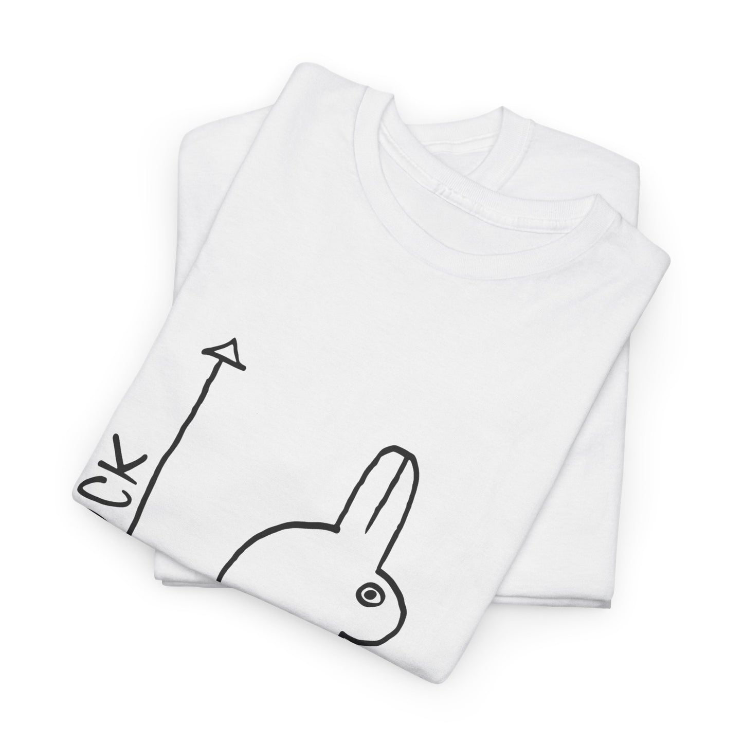 Duck Rabbit Optical Illusion T - Shirt