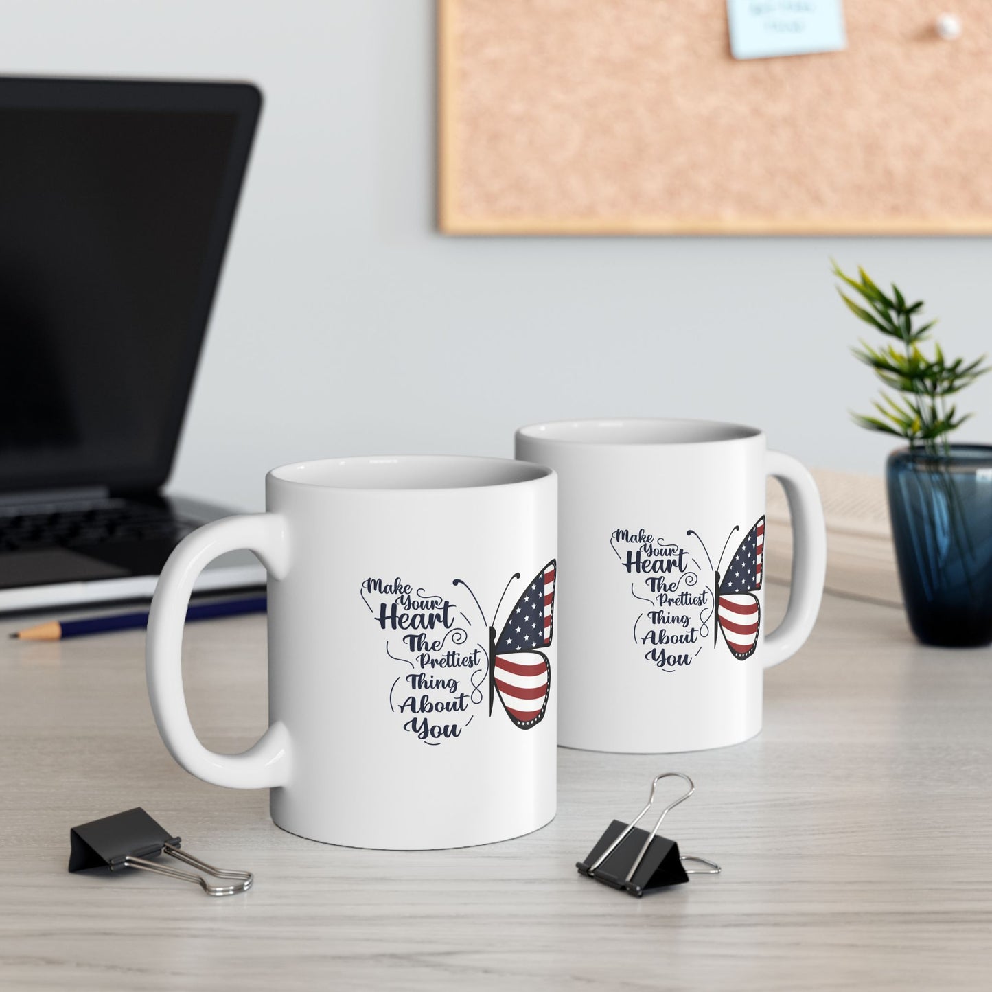 American Flag Cowboy Boot Mug | Patriotic Western Coffee Cup