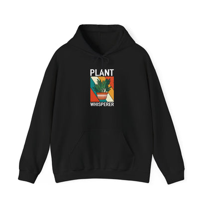 Plant Whisperer hoodie | Retro Houseplant Illustration, Botanical Lover Sweatshirt