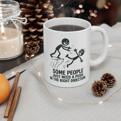 Sonic Screwdriver Illustration Mug | Funny Doctor Who Mashup Ceramic Mug