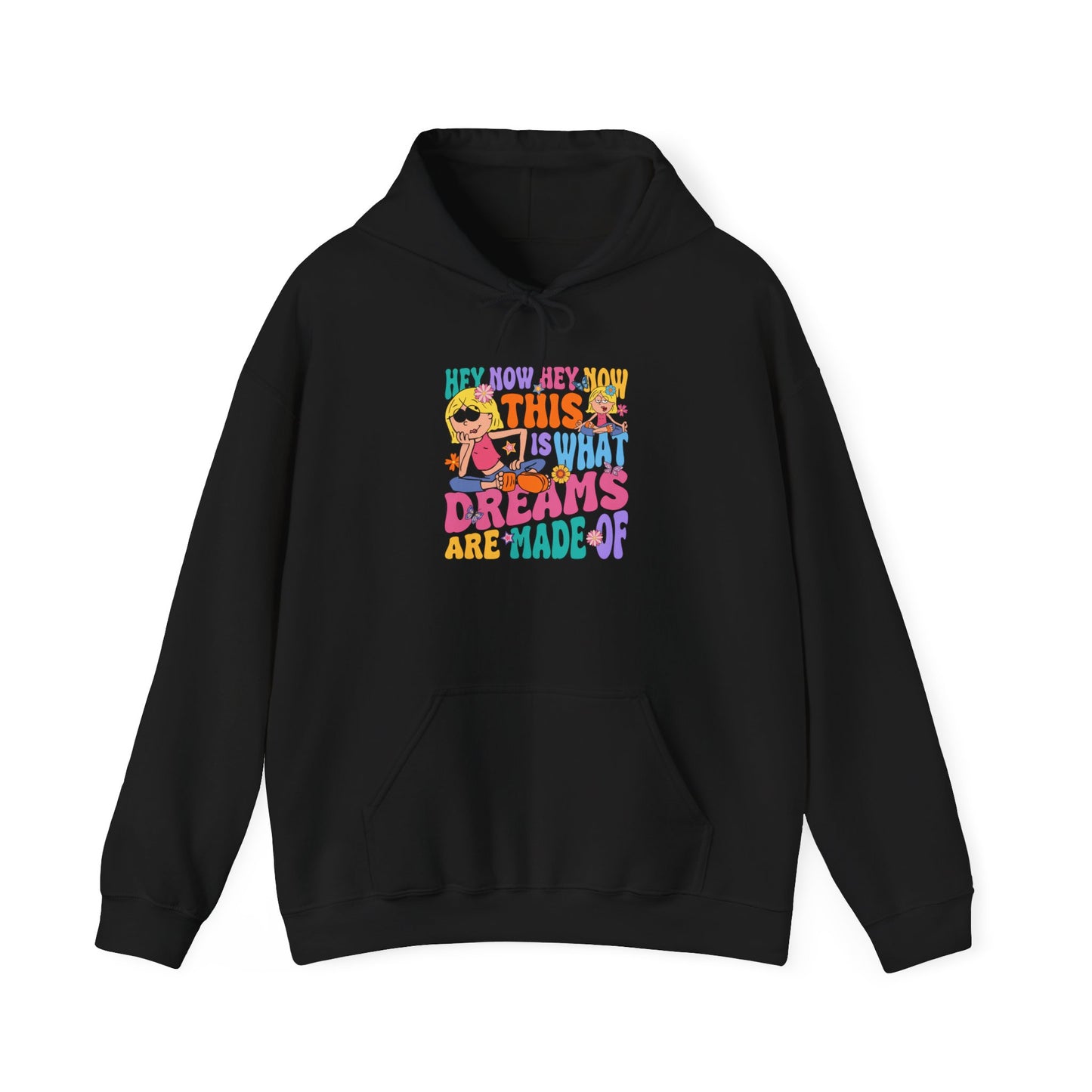This Is What Dreams Are Made Of Hoodie | Retro Neon Typography