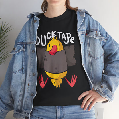 Duck Tape TShirt - Funny Cartoon Duck Graphic Tee