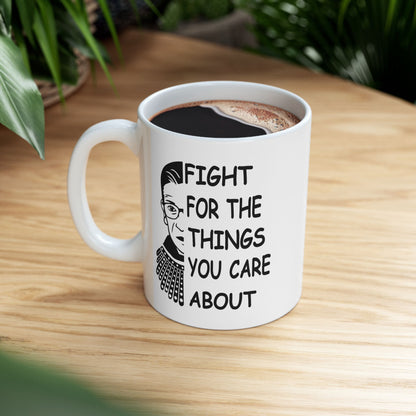 Feminist Portrait Quote Mug | Ceramic Mug