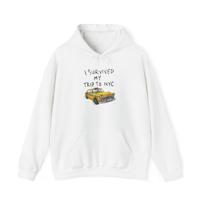 I Survived My Trip to NYC Taxi Hoodie | New York Cab Sweatshirt