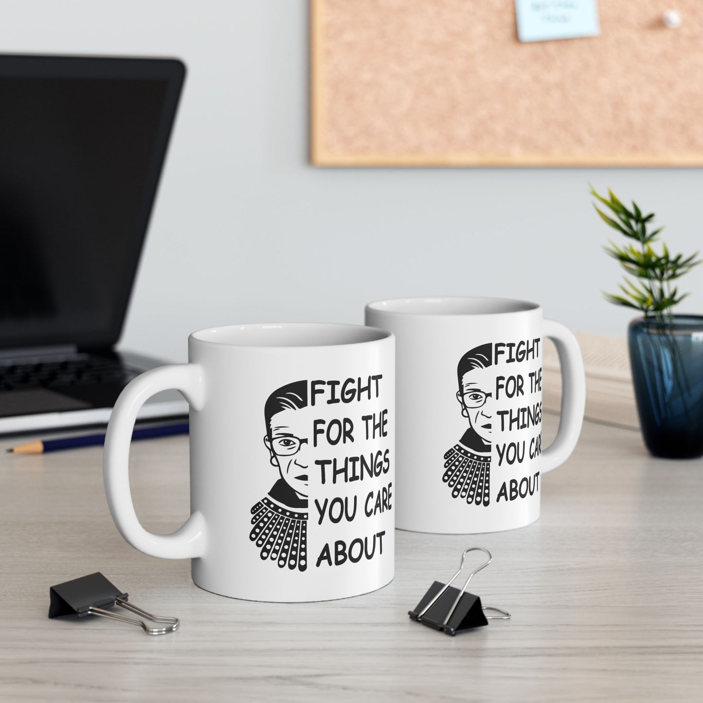 Feminist Portrait Quote Mug | Ceramic Mug