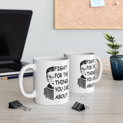 Feminist Portrait Quote Mug | Ceramic Mug