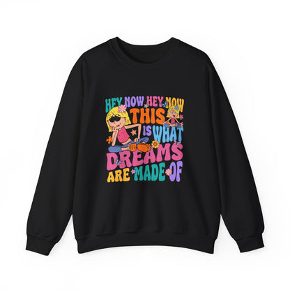 This Is What Dreams Are Made Of sweatshirt | 90s Retro Cartoon Graphic Crewneck