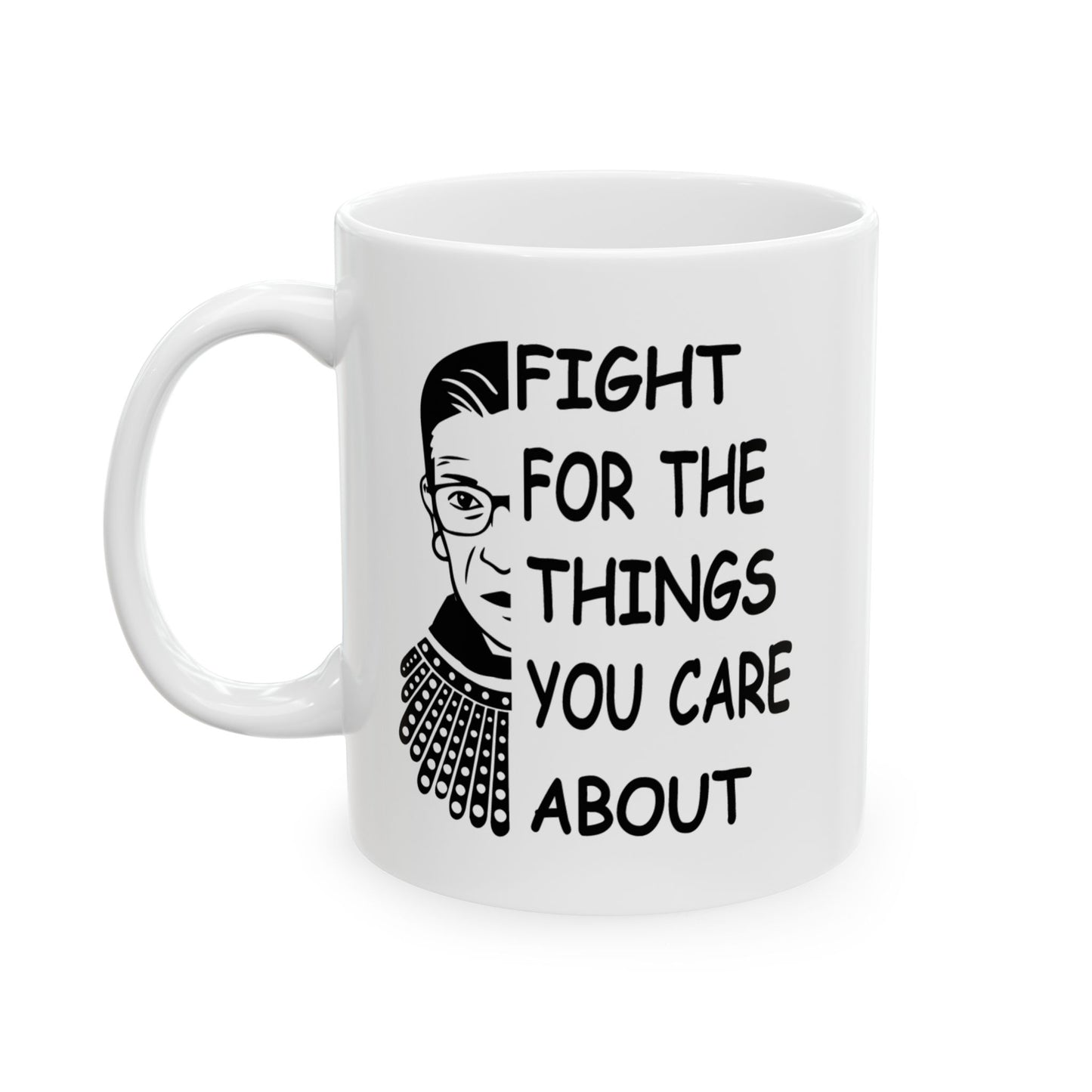 Feminist Portrait Quote Mug | Ceramic Mug