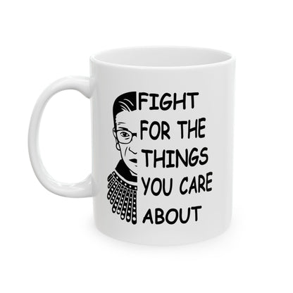 Feminist Portrait Quote Mug | Ceramic Mug