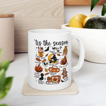 Tis the Season Halloween Cookie Stack Mug | Ceramic Mug