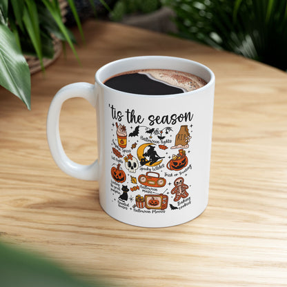 Tis the Season Halloween Cookie Stack Mug | Ceramic Mug