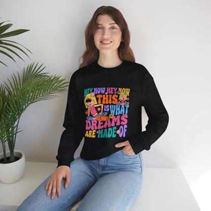 This Is What Dreams Are Made Of sweatshirt | 90s Retro Cartoon Graphic Crewneck