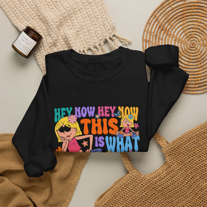 This Is What Dreams Are Made Of sweatshirt | 90s Retro Cartoon Graphic Crewneck