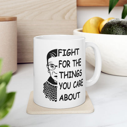 Feminist Portrait Quote Mug | Ceramic Mug