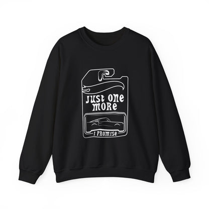 Just One More Promise sweatshirt | Cigarette pack illustration, vintage line art