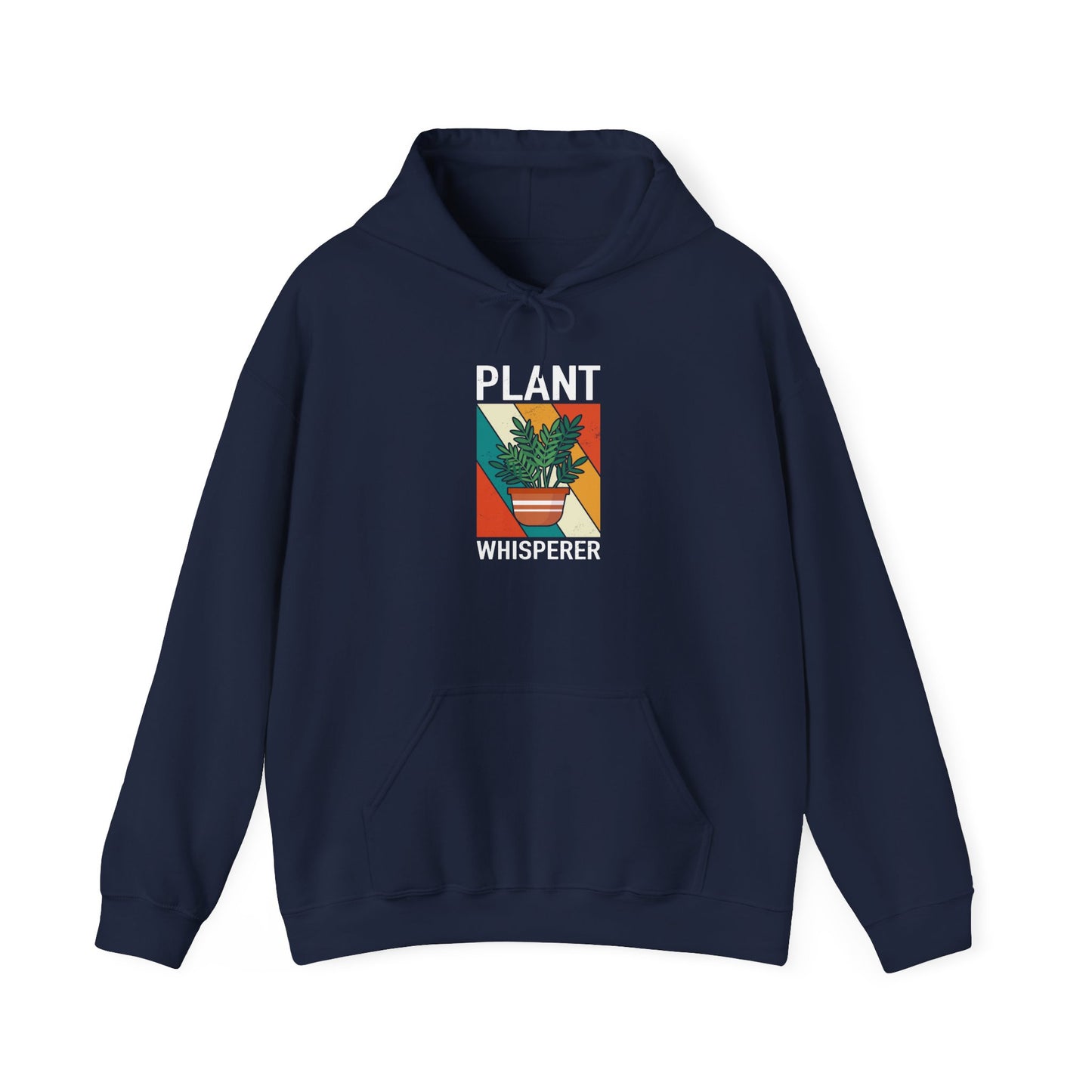 Plant Whisperer hoodie | Retro Houseplant Illustration, Botanical Lover Sweatshirt