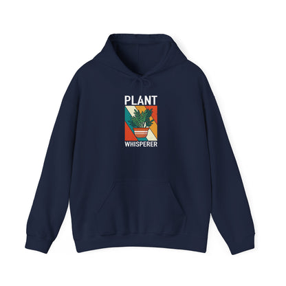Plant Whisperer hoodie | Retro Houseplant Illustration, Botanical Lover Sweatshirt
