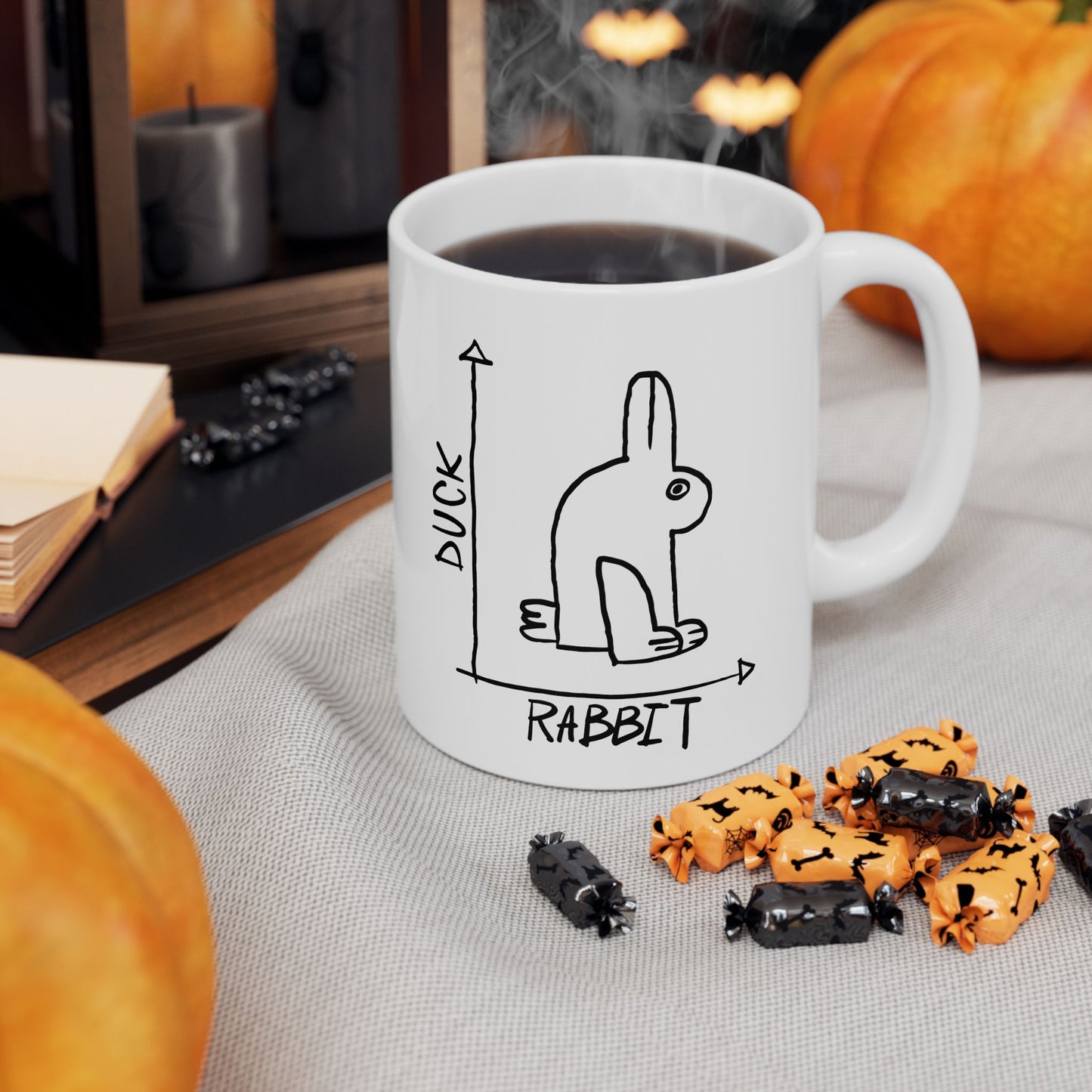 Duck Graph Diagram Mug | Ceramic Coffee Cup