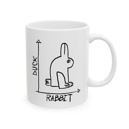 Duck Graph Diagram Mug | Ceramic Coffee Cup