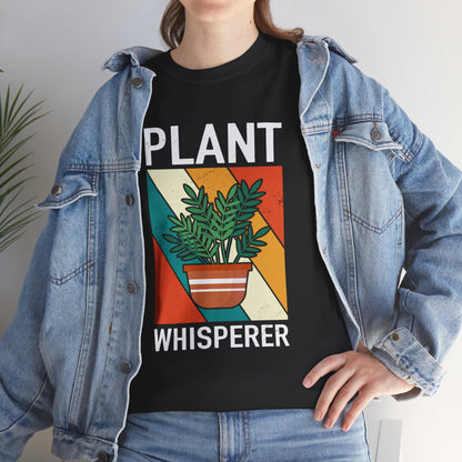 Plant Whisperer Tee | Vintage Potted Houseplant Graphic