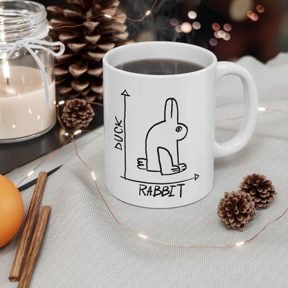 Duck Graph Diagram Mug | Ceramic Coffee Cup