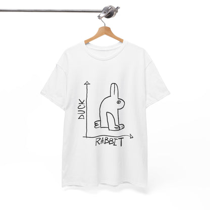 Duck Rabbit Optical Illusion T - Shirt