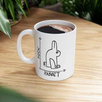 Duck Graph Diagram Mug | Ceramic Coffee Cup