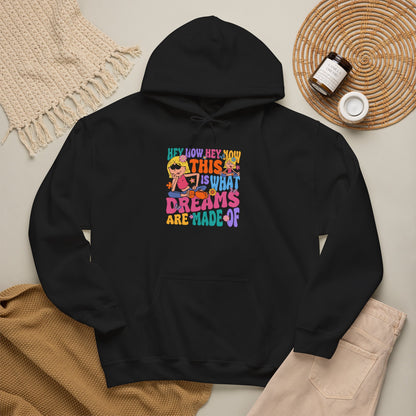 This Is What Dreams Are Made Of Hoodie | Retro Neon Typography