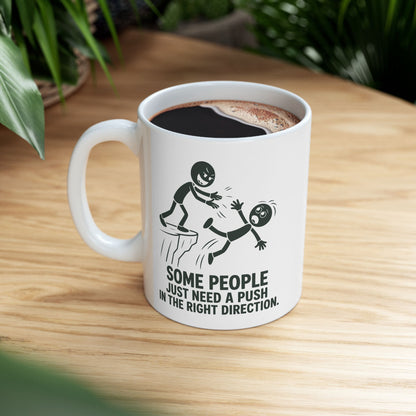 Sonic Screwdriver Illustration Mug | Funny Doctor Who Mashup Ceramic Mug