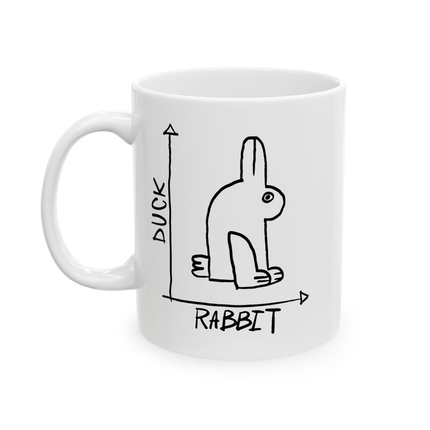 Duck Graph Diagram Mug | Ceramic Coffee Cup