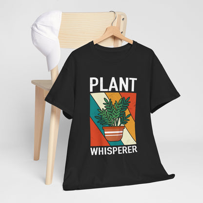 Plant Whisperer Tee | Vintage Potted Houseplant Graphic