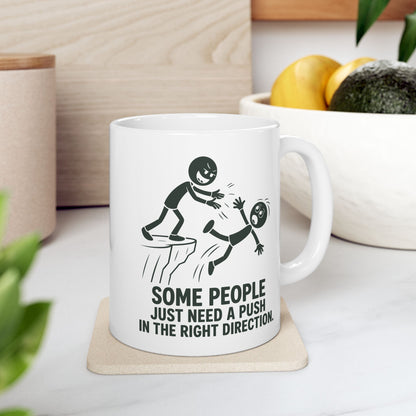 Sonic Screwdriver Illustration Mug | Funny Doctor Who Mashup Ceramic Mug