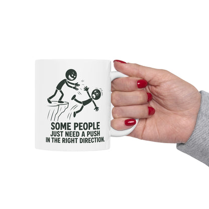 Sonic Screwdriver Illustration Mug | Funny Doctor Who Mashup Ceramic Mug