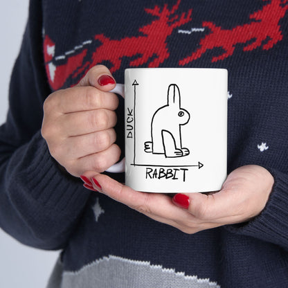 Duck Graph Diagram Mug | Ceramic Coffee Cup