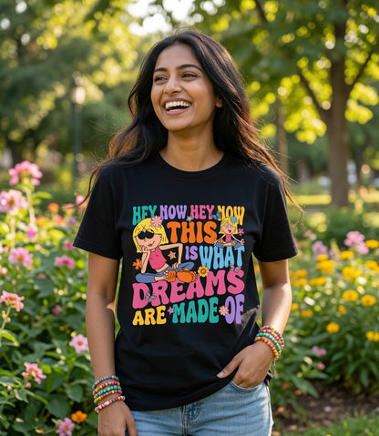 Retro "This Is What Dreams Are Made Of" Graphic Tee
