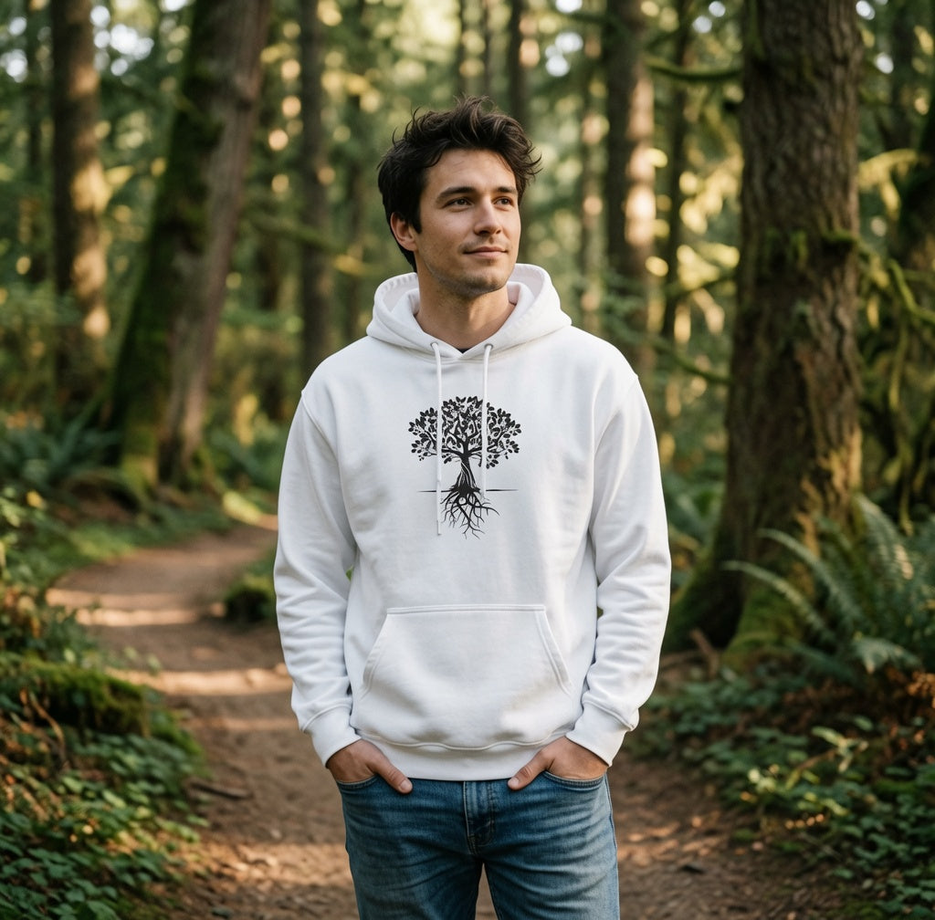 Tree of Life hoodie | Tree roots illustration sweatshirt