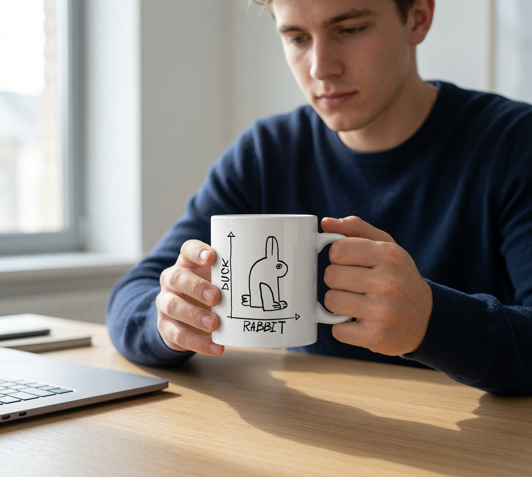 Duck Graph Diagram Mug | Ceramic Coffee Cup